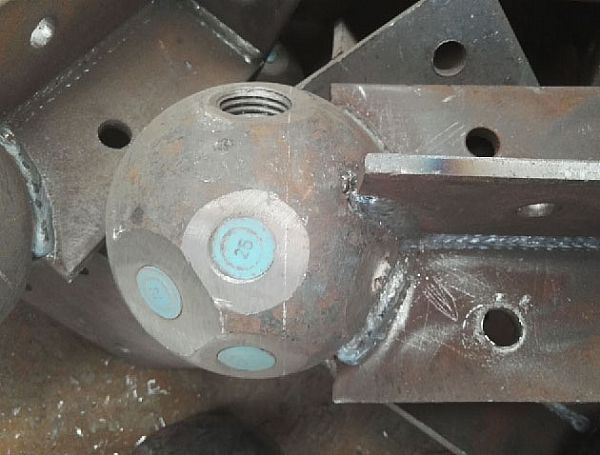 定西螺栓球球塞，网架配件