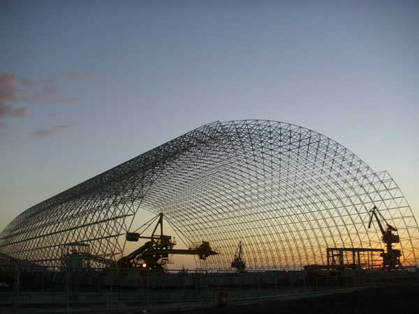 定西热电厂网架工程