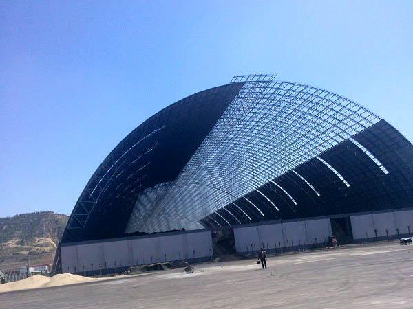 定西桶壳螺栓球网架工程