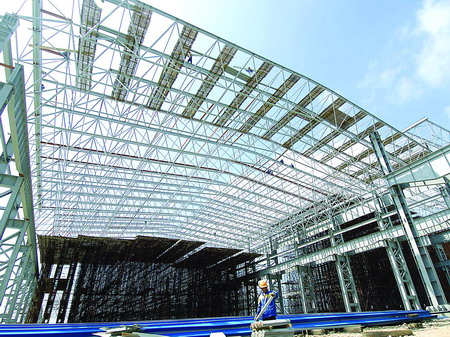 定西船厂网架工程